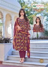 Zirkan Gold Vol 2 By Kanya Vertican Kurti With Bottom Dupatta Wholesale Market In India
